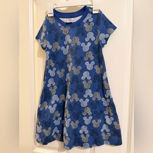 Disney X Hannah Anderson blue Mickey Mouse dress.